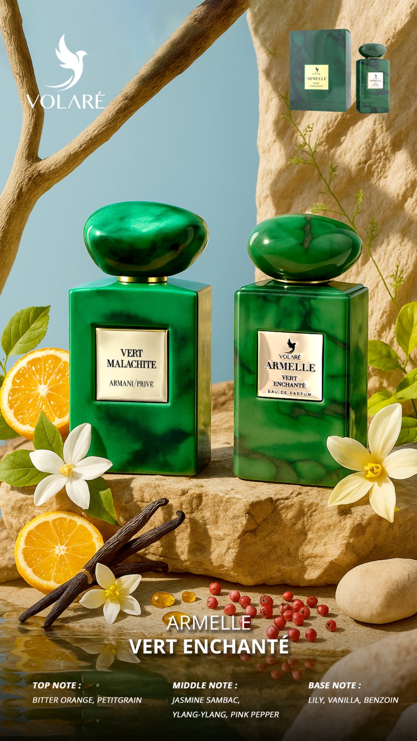 Armelle, Vert Enchante