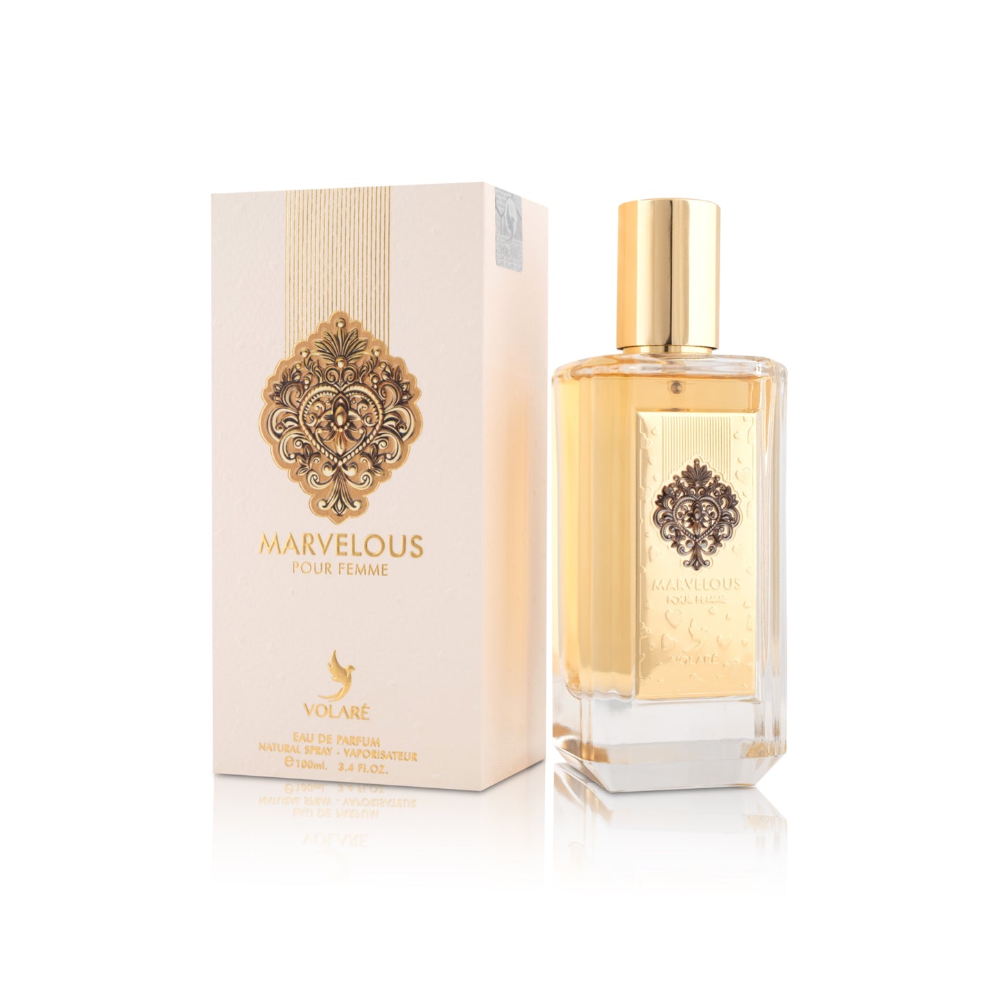 Volare Marvelous Pour Femme, Eau De Parfum for Women - 100ml with box