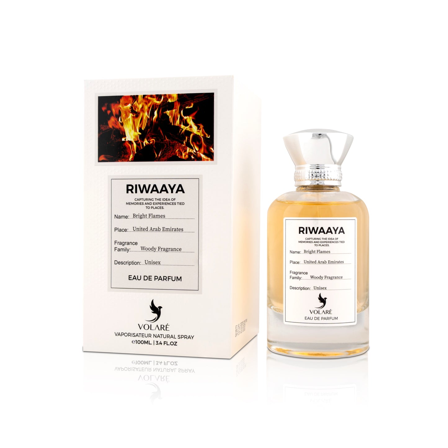 Volare Riwaaya Bright Flames EDP