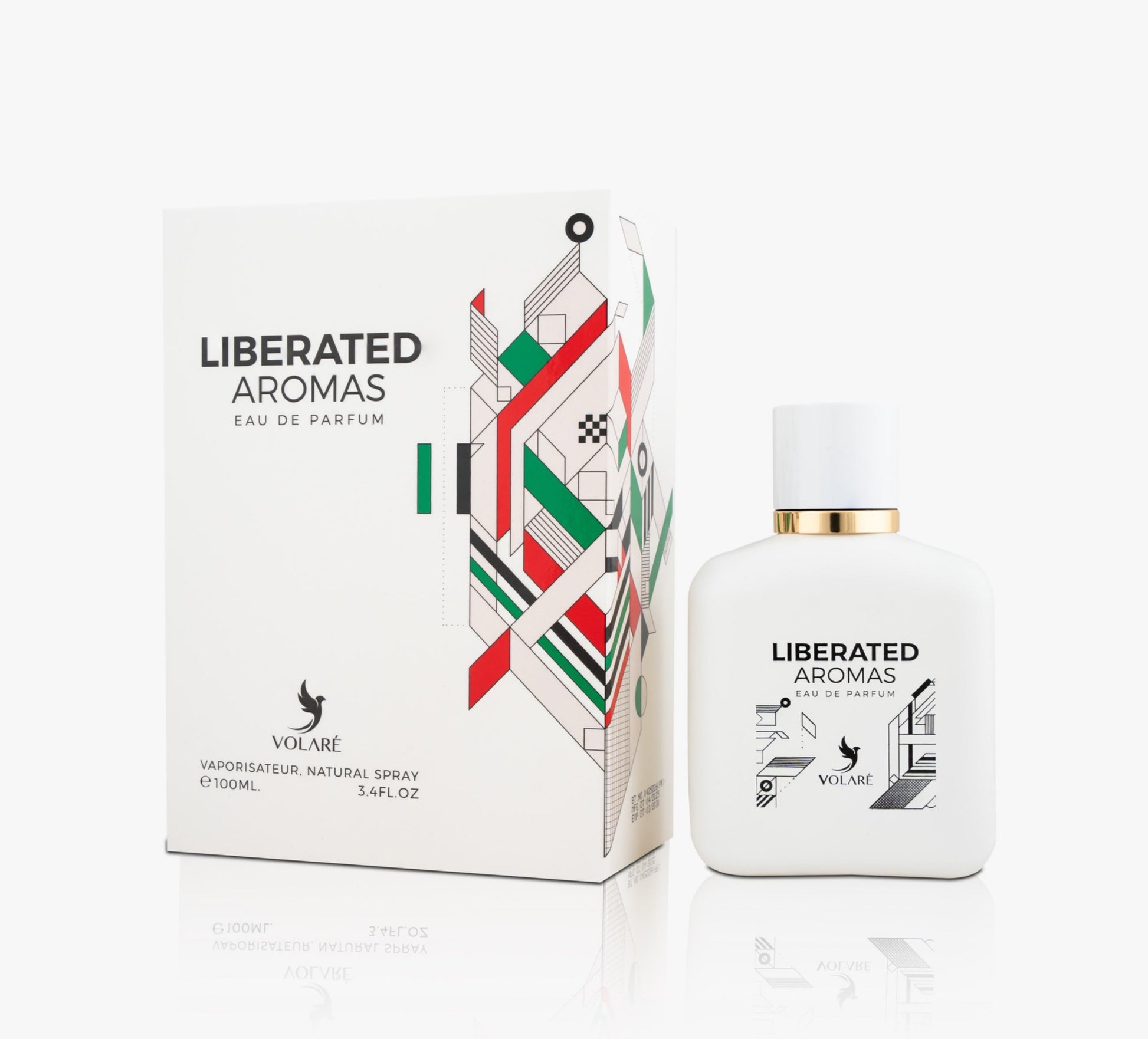 Set of Volare Liberated Aromas, Eau De Parfum for Men - 100ml