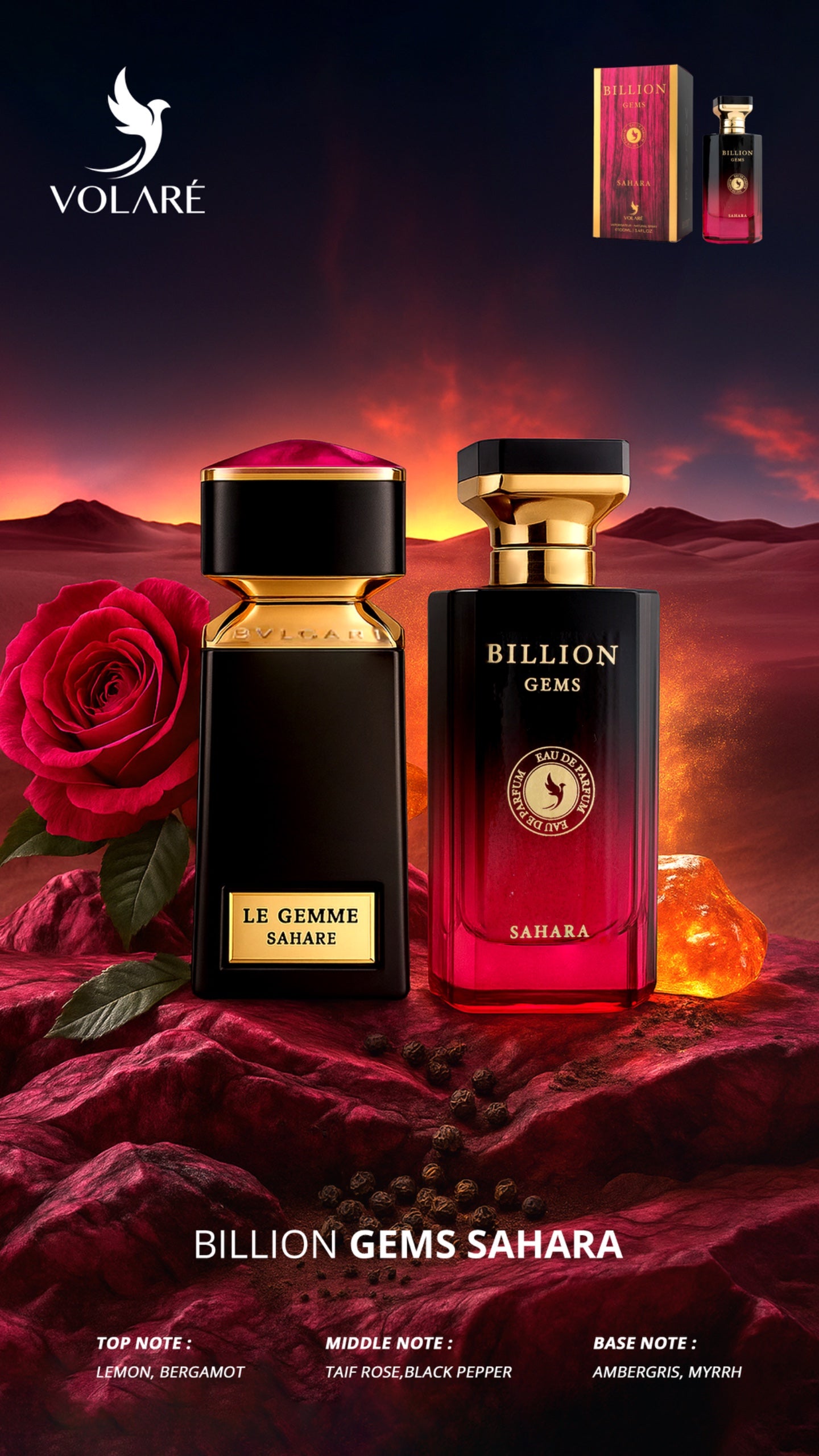 Billion Gems, Sahara