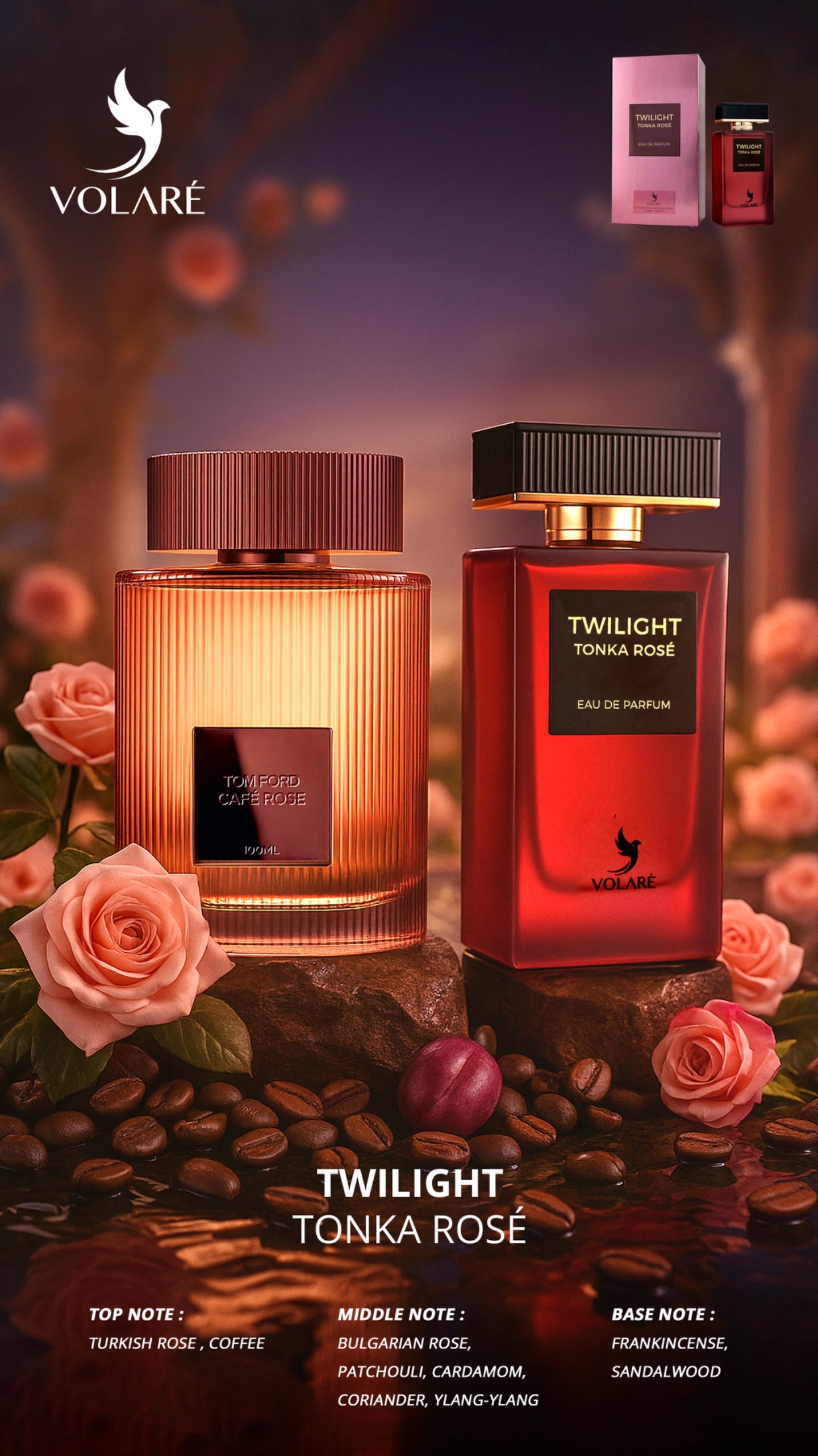 Twilight Tonka Rose